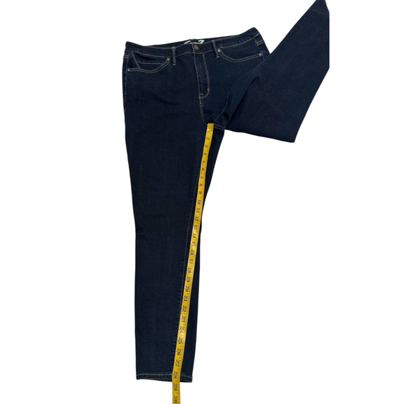 Seven7 Skinny Jeans Womens 16 Blue Denim City Western Cowgirl Cotton & Spandex - Picture 12 of 16